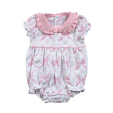 PINK BOWS  PIMA BUBBLE