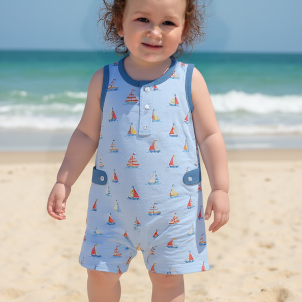 SLW-034 Sail Away Romper
