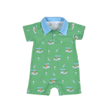 GLF-033 Golf Buddies Blue Romper