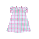 JAN-240 Pink Plaids Jane Dress