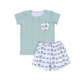 TTR-020 Tractors and Melons Short Set