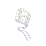ZOE-515 Zoe Hand Smocked Bonnet
