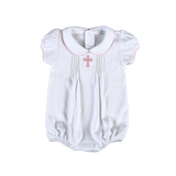 HCG-333 Holy Cross Girl Pima Playsuit
