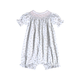 BEL-630 Bella Pink Floral Pima Hand Smk Bishop Bubble