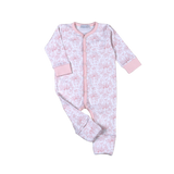HGI-913  Gigi Pink Toile Ride Playsuit