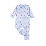 HBL-814  Balloon Ride Zipper Footie