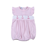 BTG-130 SAIL BOATS HAND SMOCKED PIMA BUBBLE