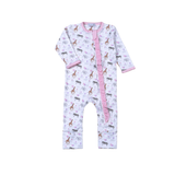 HBL-914  Balloon Ride Zipper Footie