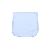 BBP-018 Blue  Burping Pad Blue Picot Trim.