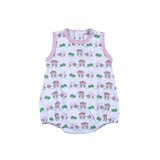 PTR-930 Pink Watermelon Tractor Pima Bubble