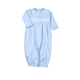 BBB-111 Blue   Pima Hand Smocked Converter