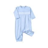 BBB-111 Blue   Pima Hand Smocked Converter