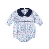 CAL-230 Callie Floral Pima scalop collar Bubble