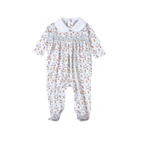 TNC-414 The Tiny Nutcracker Hand Smock  Footie
