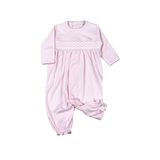 PGG-111 Pink gingham clsssic Pima Hand Smocked Converter