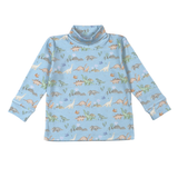 DFR-010 Dino Friends Pima turtleneck