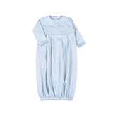 SAS-419 Blue Samuel Hand Smock  Gown