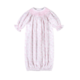 BSF-519 Pink Baby Safari Hand Smock Bishop Gown