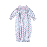 BCQ-519 Blue Coquettes  Hand Smock Bishop Gown