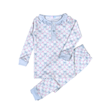 BCQ-799 Blue Coquettes  Pima Two Pcs Loungewear