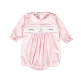 BLB-930 Pink Baby Lamb Hand Smk Pima Bubble