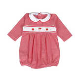 SWS-630 Red Christmas Sweet Santa Hand Smk Pima Bubble