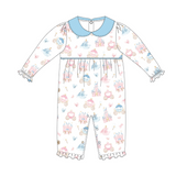 PCA-234 Princess and Castles Pima collar Romper