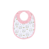 PKU-217 PINK BUNNIES PIMA BIB