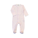 PGG-314 Pink Gingham Snaps Footie