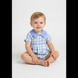 JON-130 Blue Plaids Jon Bubble