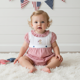 USA-230 AMERICAN FLAG HAND EMBROIDERED BUBBLE