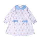 RCH-240 Royal and Charm  Pima scalop collar Dress