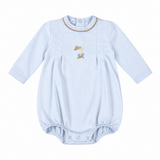 CWB-630L Blue Cowbaby long sleeves Pima Bubble