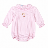 CWB-730L Pink Cowbaby long sleeves Pima Bubble